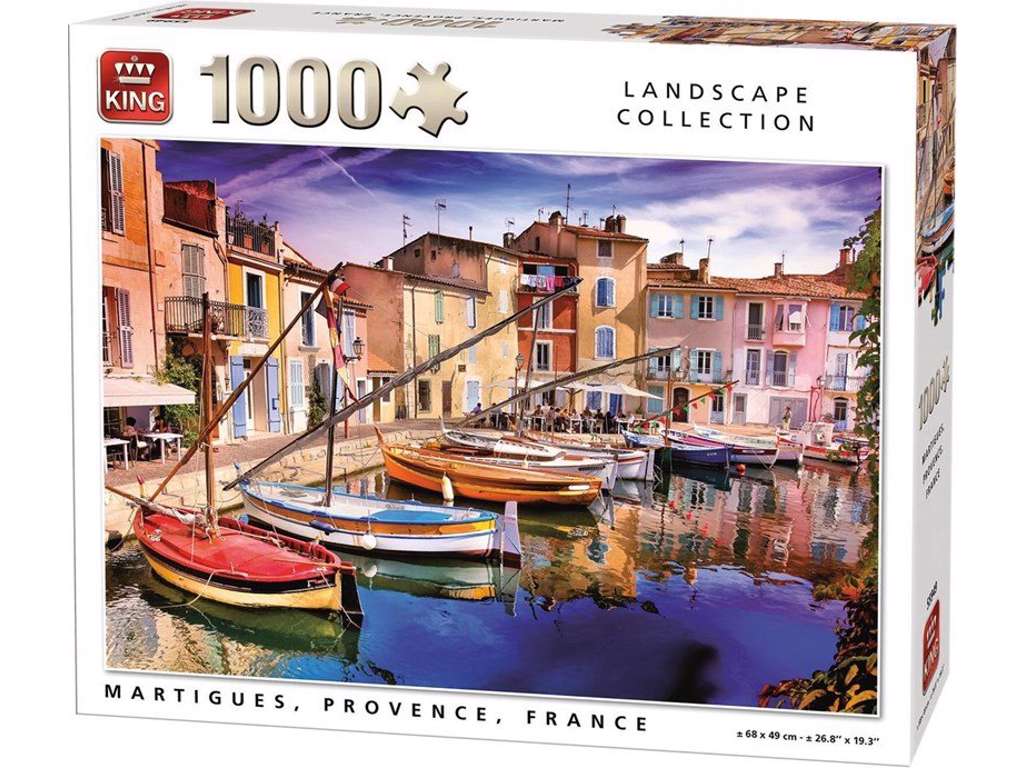Martigues, France puslespil på 1000 brikker fra King