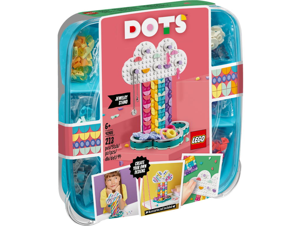 LEGO DOTS Regnbue-smykkeholder 41905