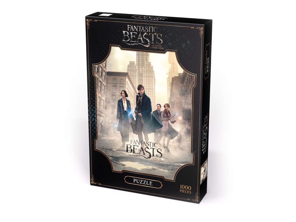 Fantastic Beasts puslespil med 1000 brikker