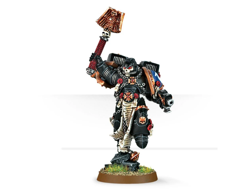 Space Marines: Chaplain with Jump Pack