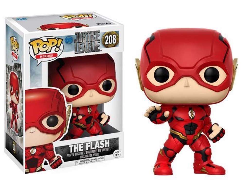 Justice League Movie POP! vinyl figur af The Flash på 9 cm