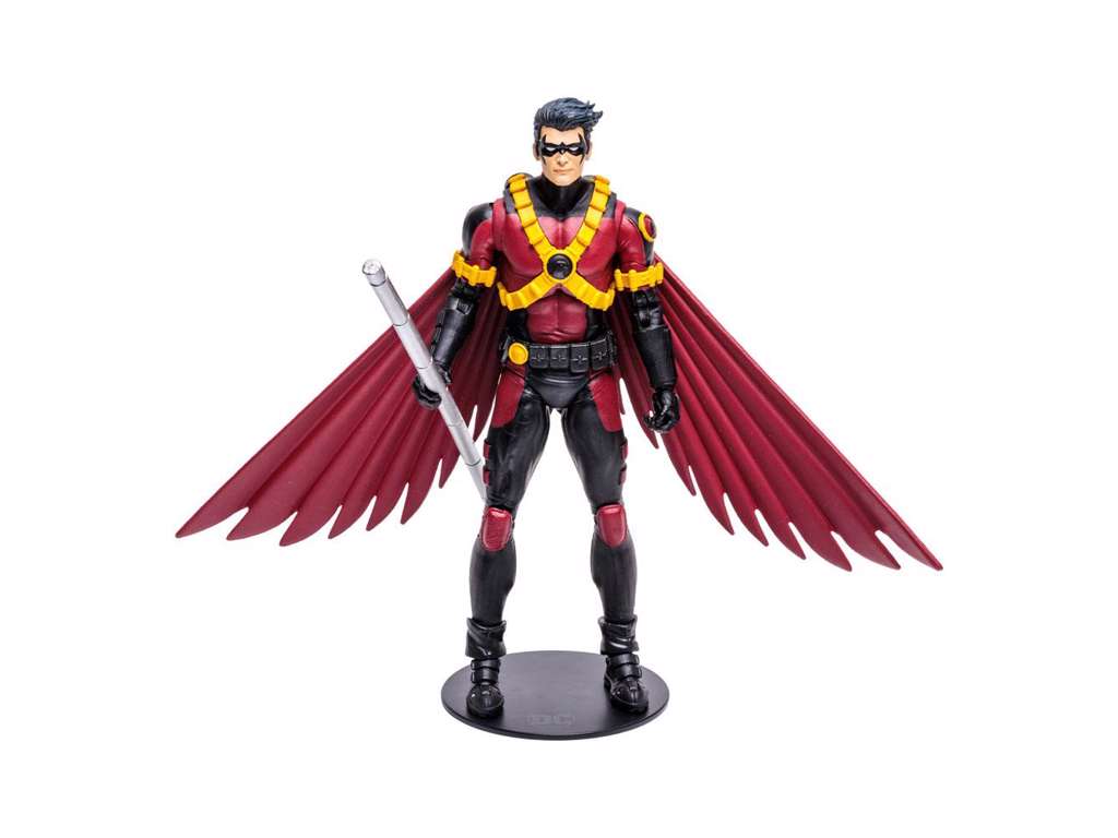DC Multiverse Red Robin  actionfigur på 18 cm