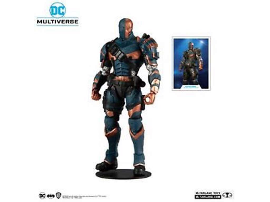 Deathstroke action figur fra DC Batman Arkham Origins - 18 cm