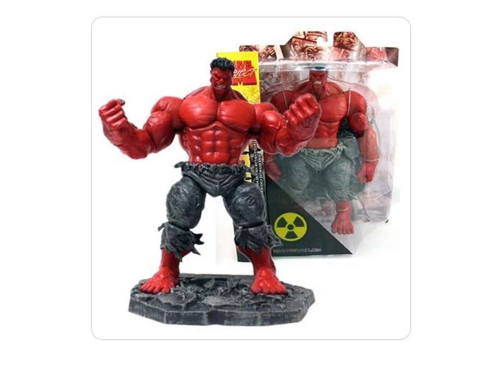Marvel Select Red Hulk fra The Incredible Hulk (Rød Hulk)