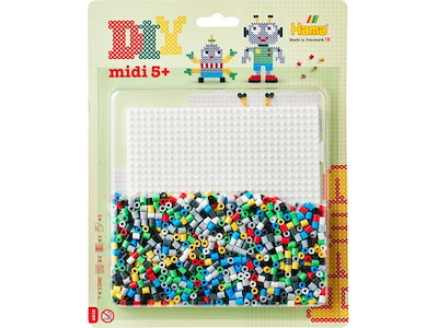 Hama midi blisterpakning – stor firkant, robotter