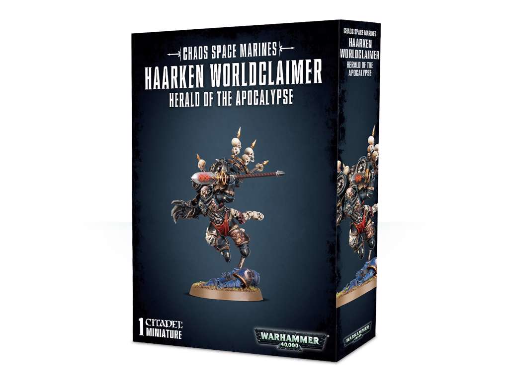 Chaos Space Marines Haarken Worldclaimer - Warhammer 40.000