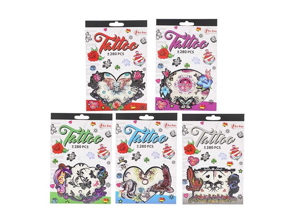 Tatoveringer 280 stk