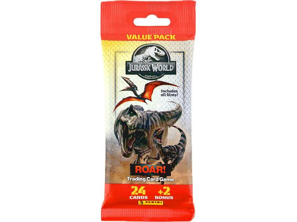 Jurassic World Roar Trading Cards Fat Pack