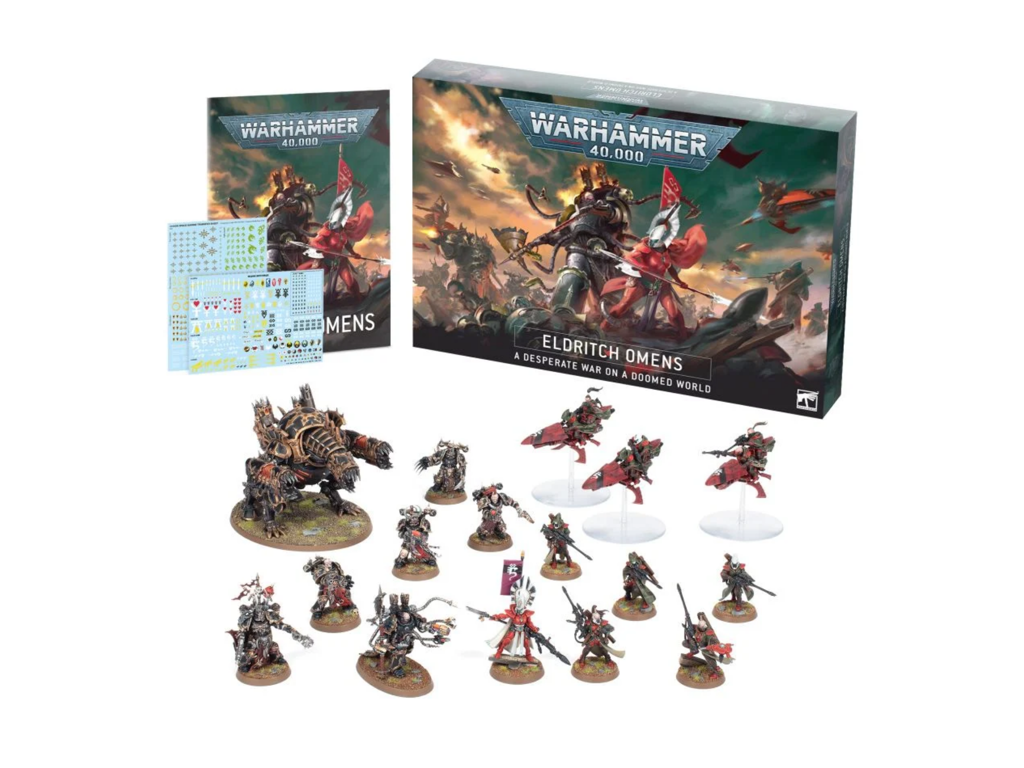 Eldritch Omens - Aeldari mod Chaos Space Marines Warhammer 40.000