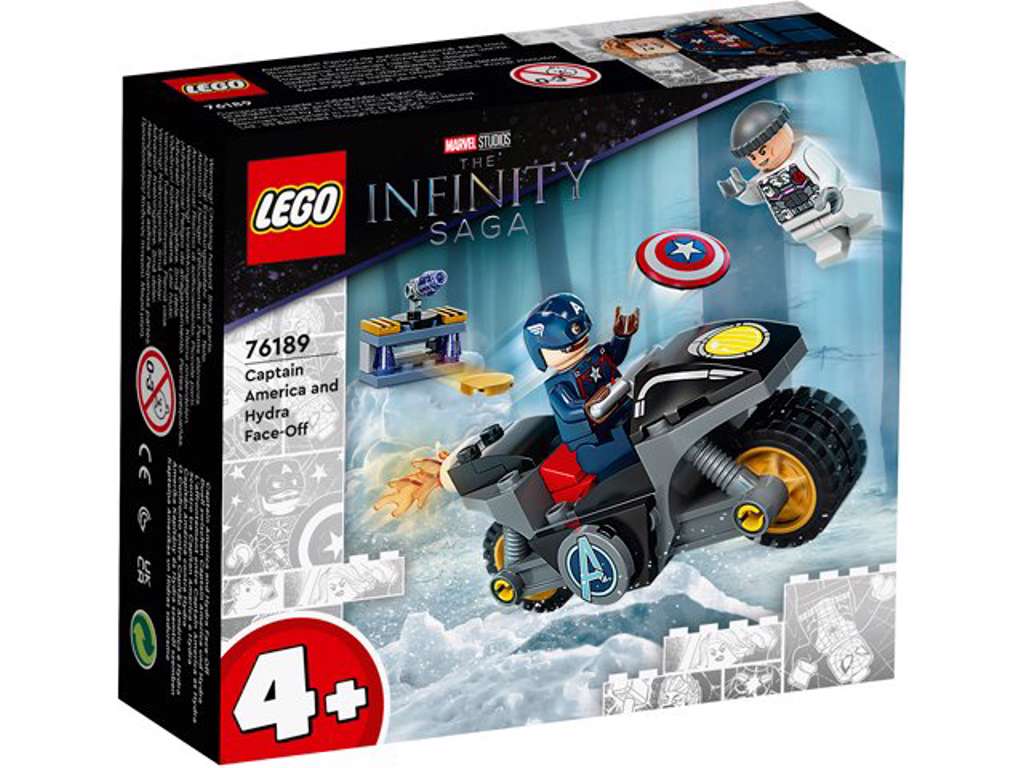 Lego Marvel - Captain Americas kamp mod Hydra - 76189