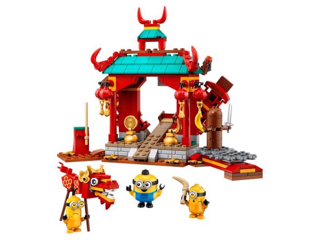 LEGO Minions - Minions kung fu-kamp - 75550
