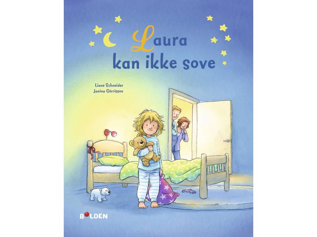 Laura kan ikke sove - børnebog
