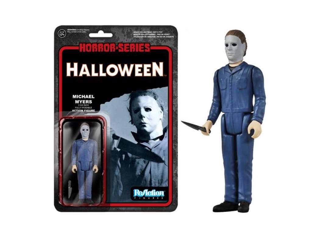 Horror Series "ReAction" action figur Halloween Michael Myers 10 cm fra Funko