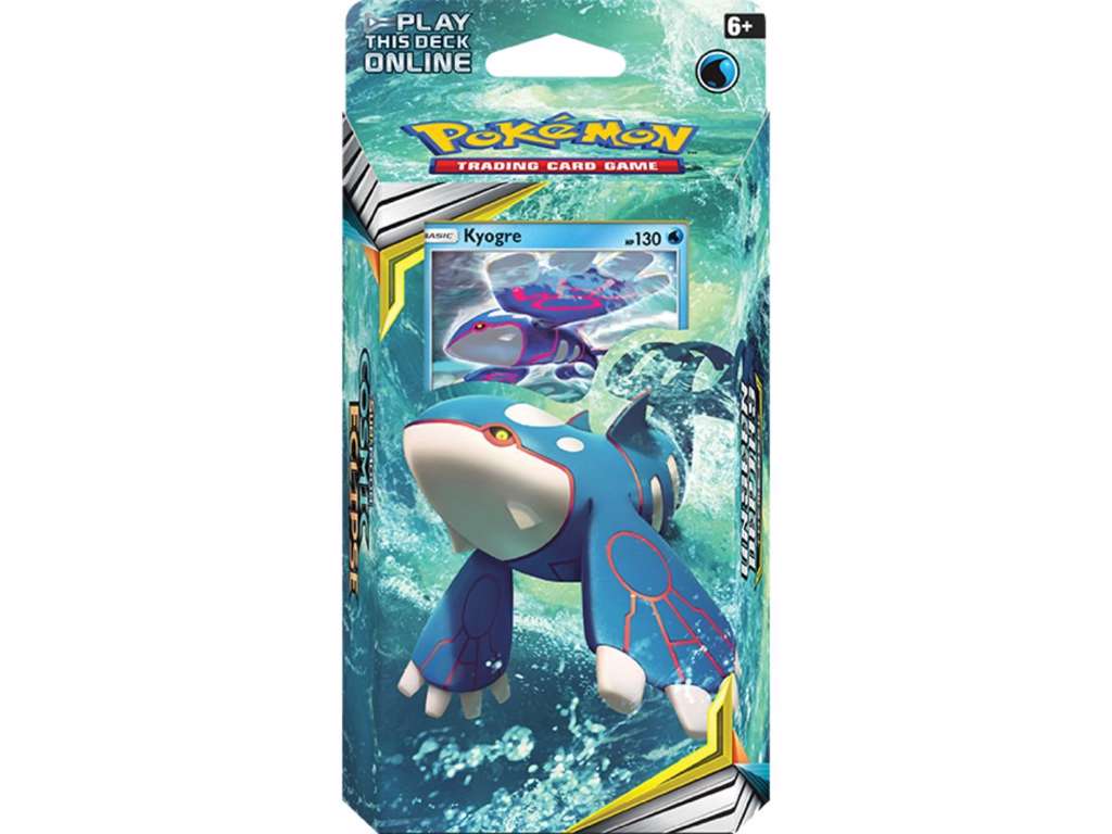 Pokémon Unseen Depths theme deck med Kyogre