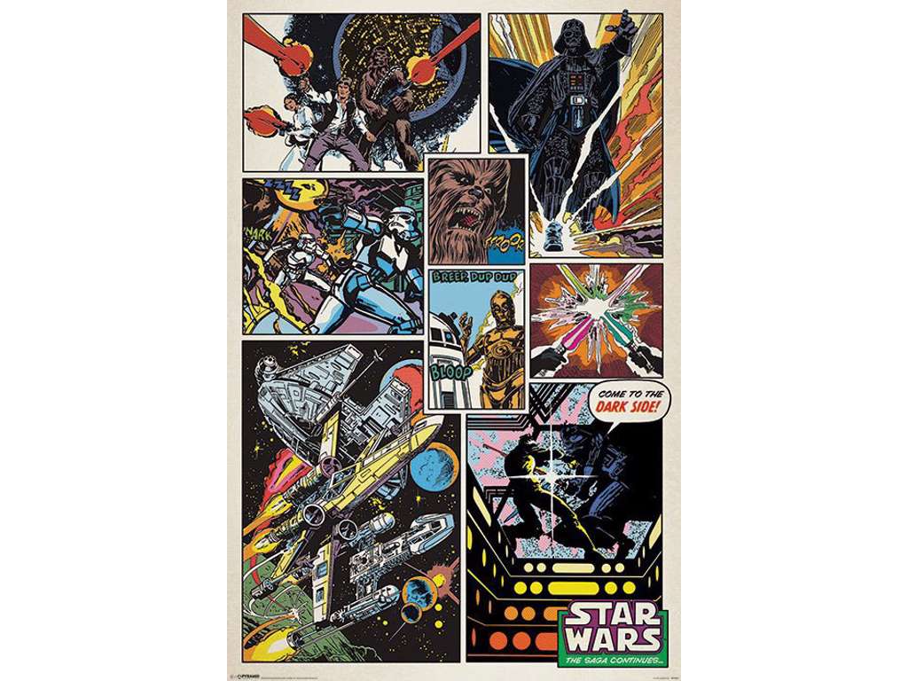 Star Wars Retro Comic plakat 61 x 91 cm - 229