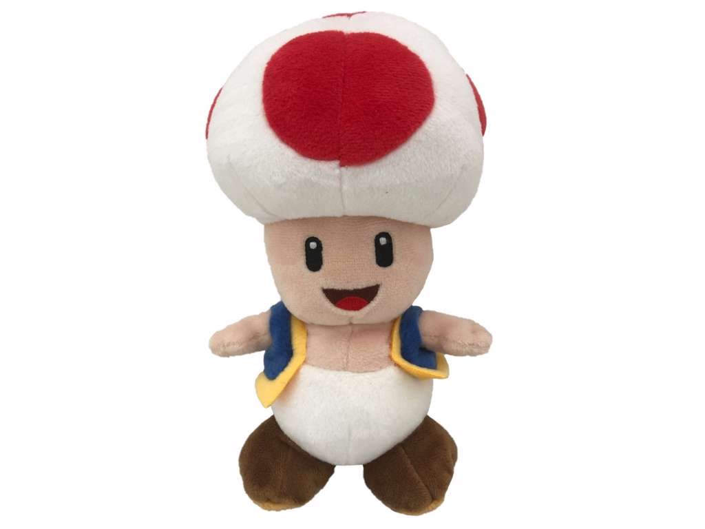 Super Mario Bros - Toad bamse på 18 cm