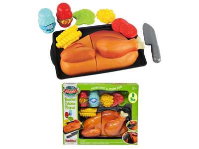 Legemad med grillkylling og tilbehør 9 dele fra Redbox