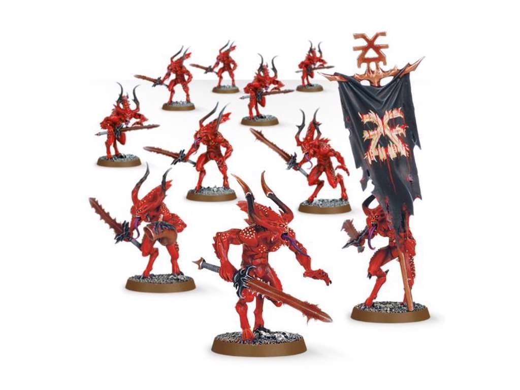 Warhammer Chaos Daemons of Khorne - Bloodletters