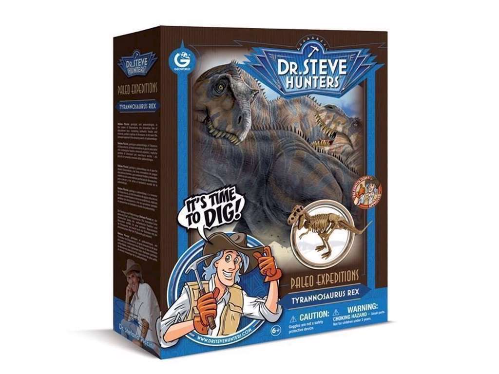 Dr. Steve Hunters udgravningssæt - Stor Tyrannosaurus Rex skelet