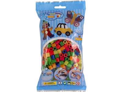 Hama Maxi Perler 500stk. Neon Pose - 8472