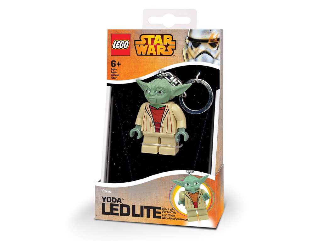 LEGO Star Wars nøglering med lys - Yoda