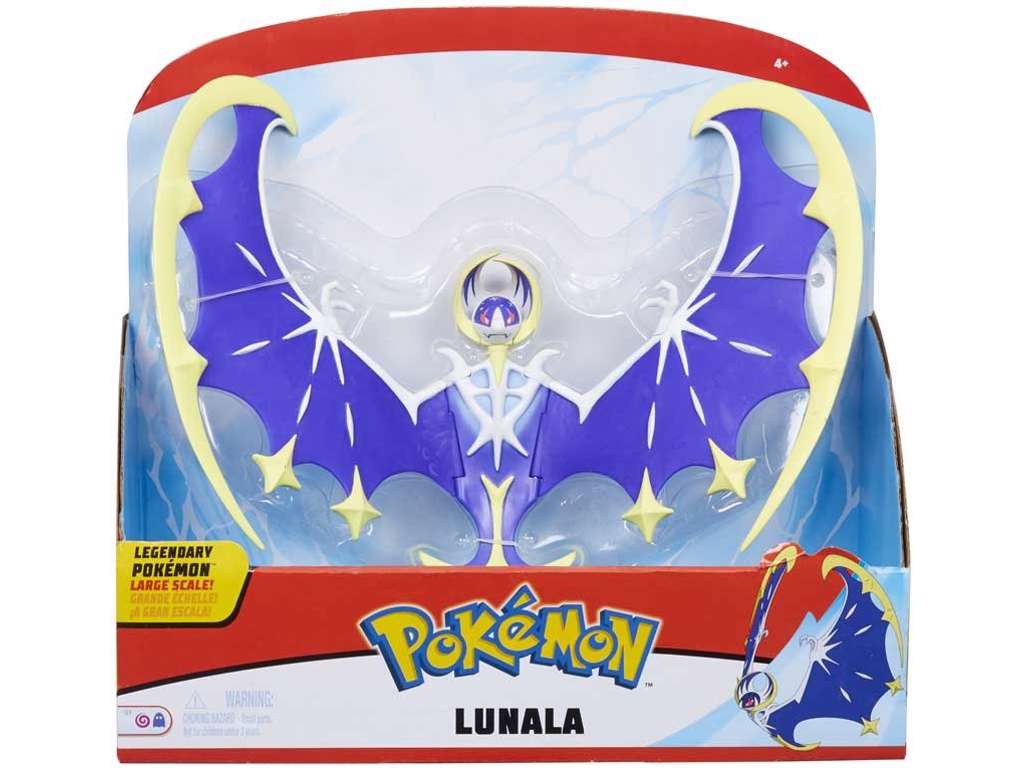 Lunala figur på 30 cm fra Pokémon