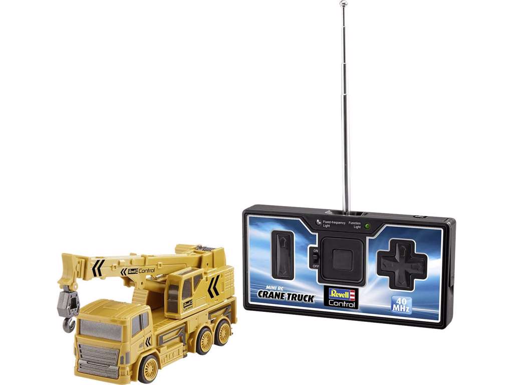 Fjernstyret mini kranbil fra Revell