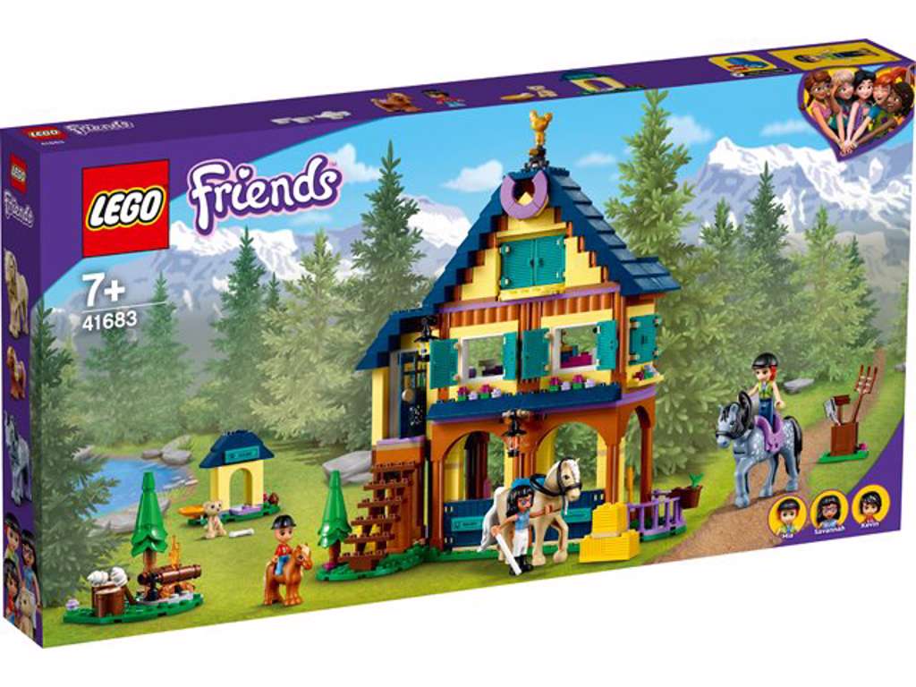 Lego Friends - Skov-ridecenter - 41683