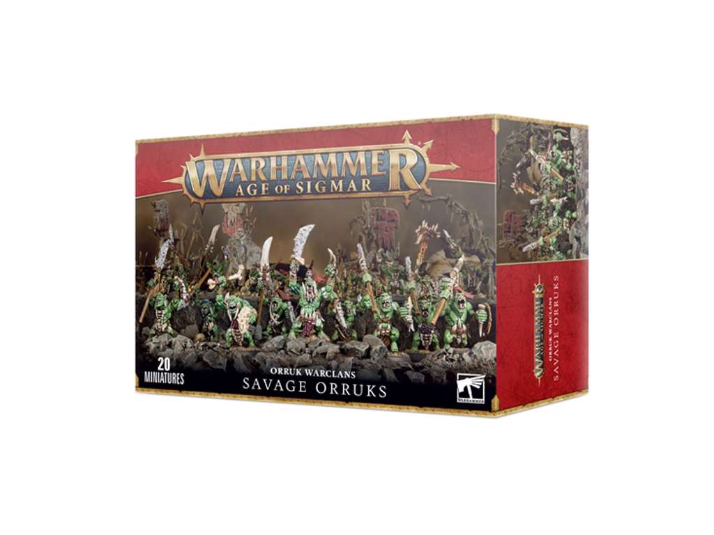 Bonesplitterz Savage Orruks - Warhammer - 89-19