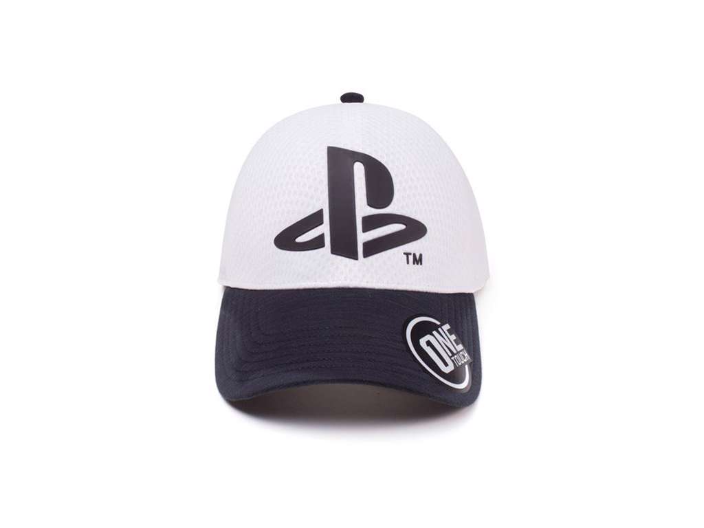 Sort/Hvid Playstation kasket