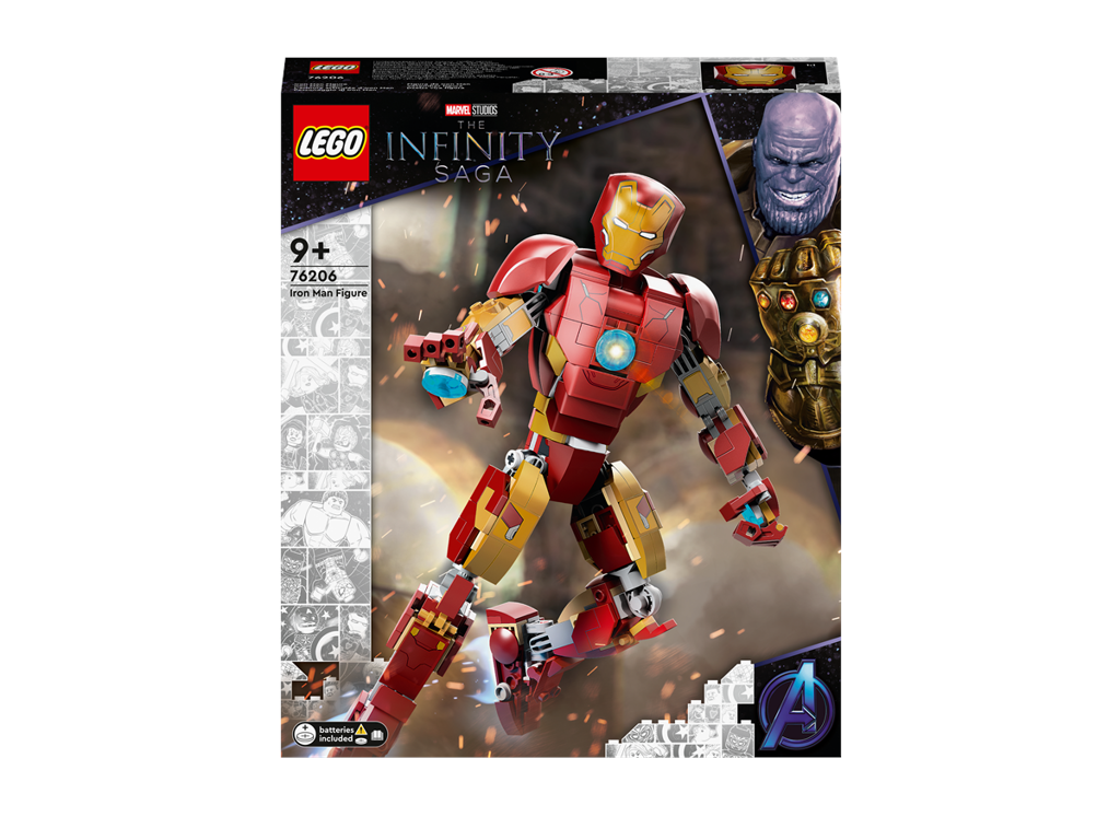LEGO Super Heroes Marvel - Iron Man-figur - 76206