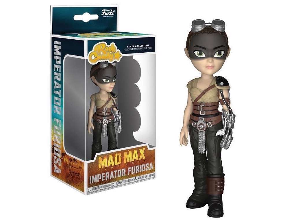 Mad Max Fury Road Rock Candy vinyl figur af Furiosa på 13 cm