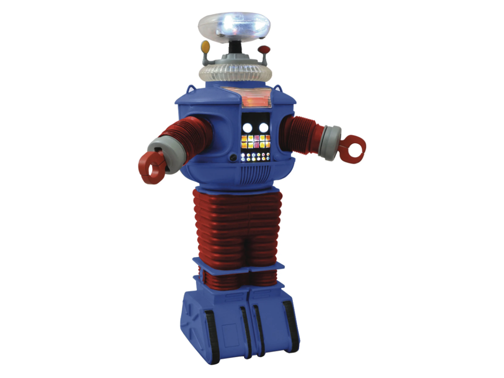 Lost in Space: B9 Retro Electronic Robot med lys og lyd