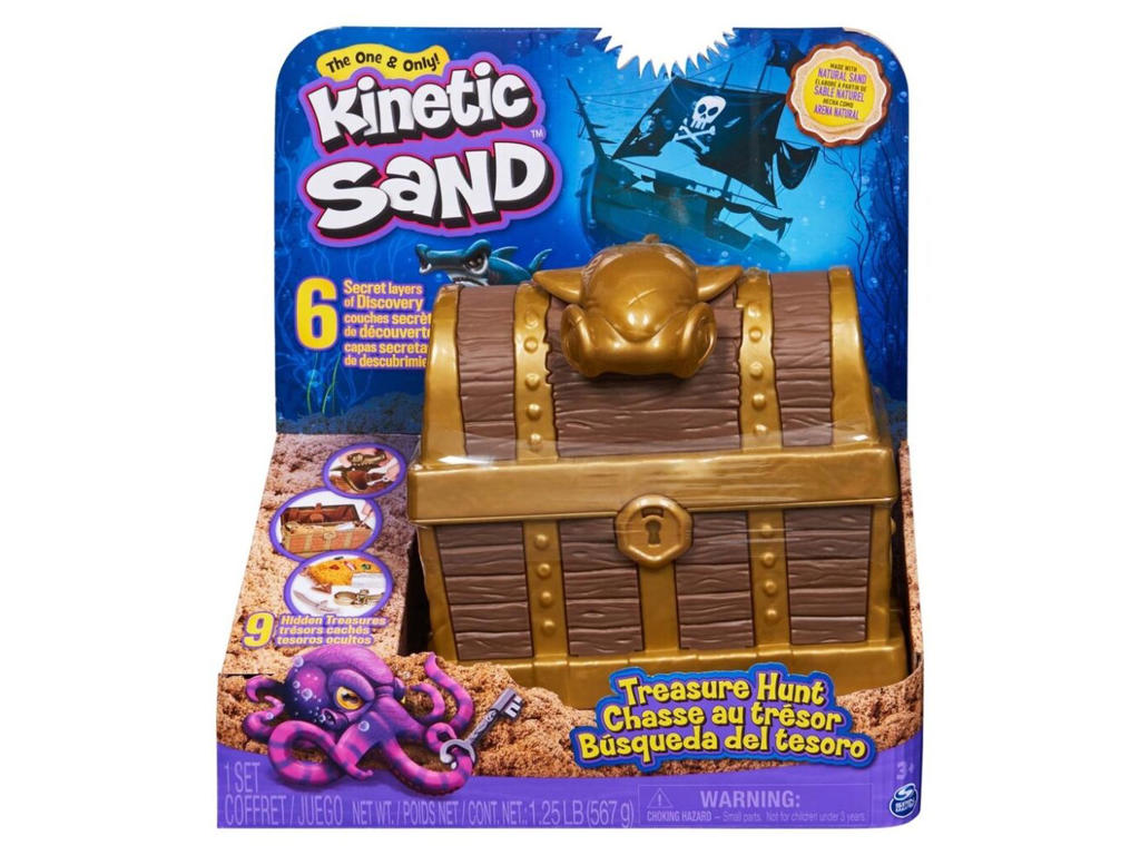 Kinetic Sand skattejagt