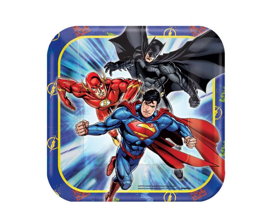 Justice League tallerkner