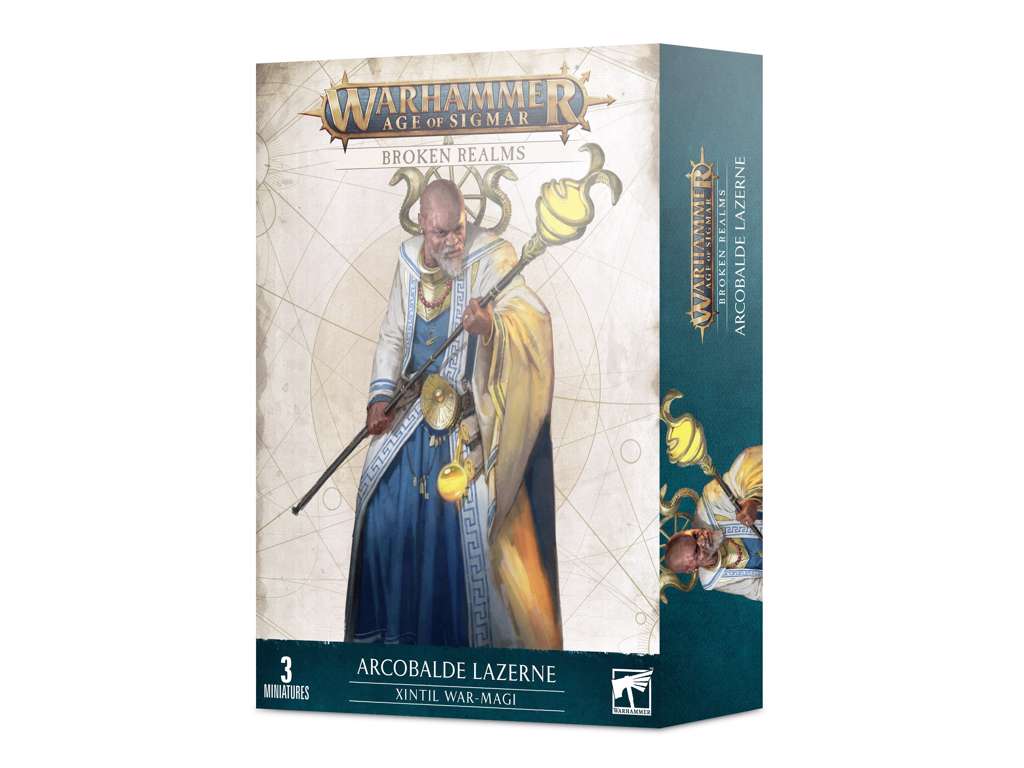 Warhammer Age of Sigmar Broken Realms Arcobalde Lazerne figur sæt
