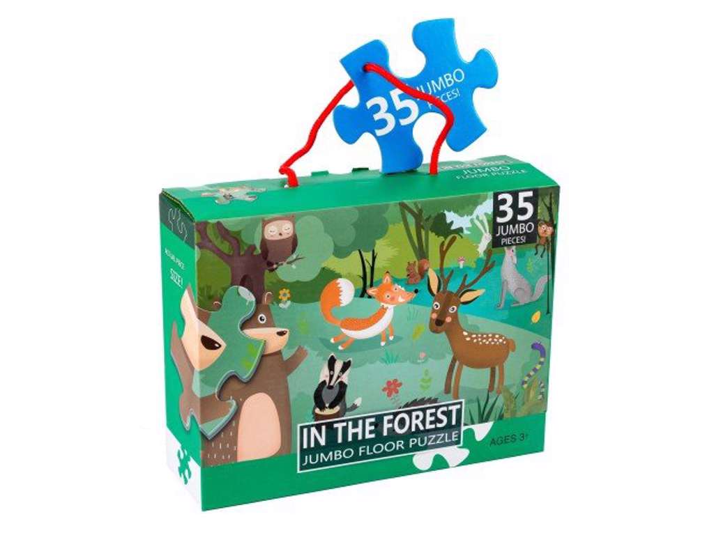 Jumbo puslespil med 35 brikker fra Vini game