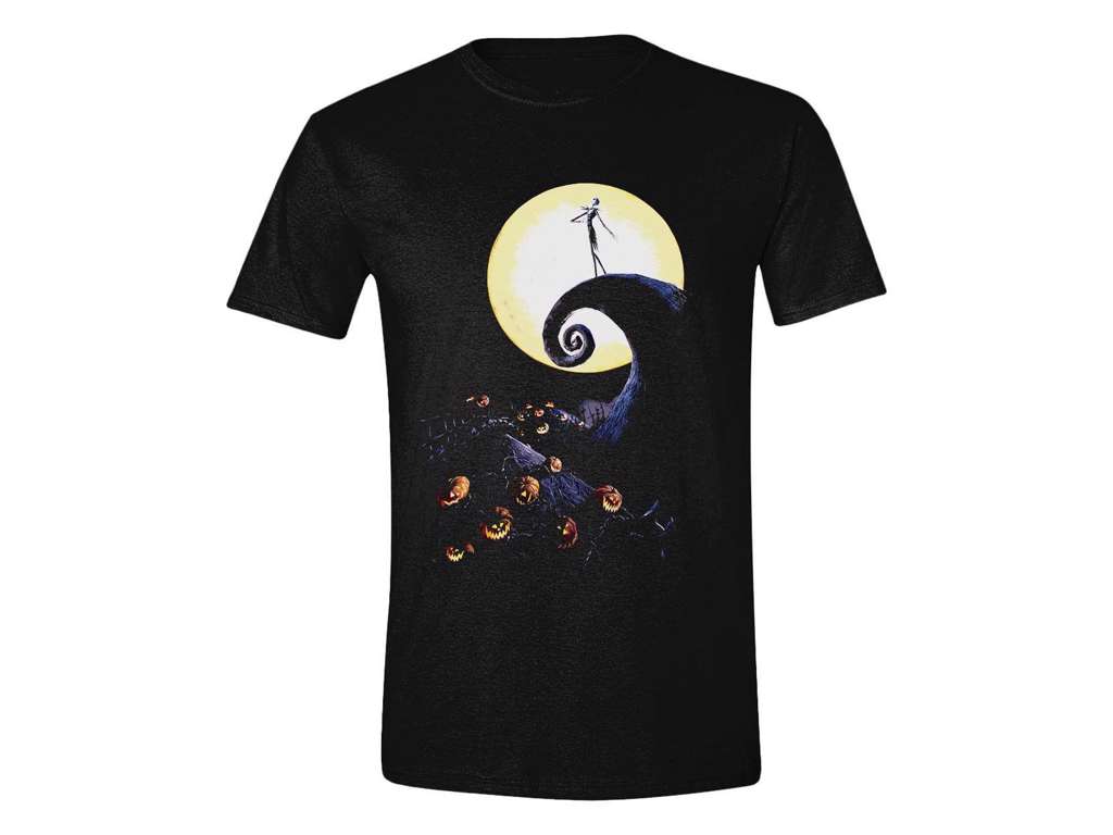 Nightmare before Christmas T-Shirt Cemetery Moon str L