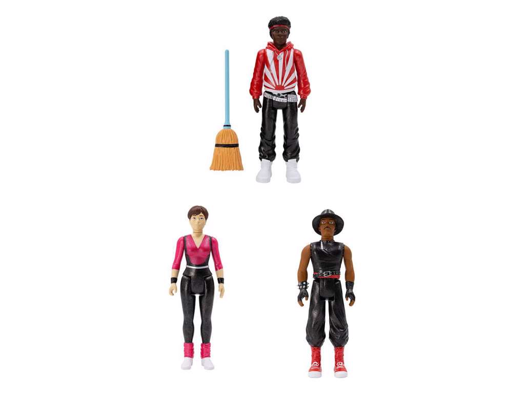 Breakin ReAction Metallic  3-Pack actionfigurer på 10 cm