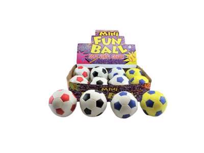 Blød mini fodbold på 10 cm