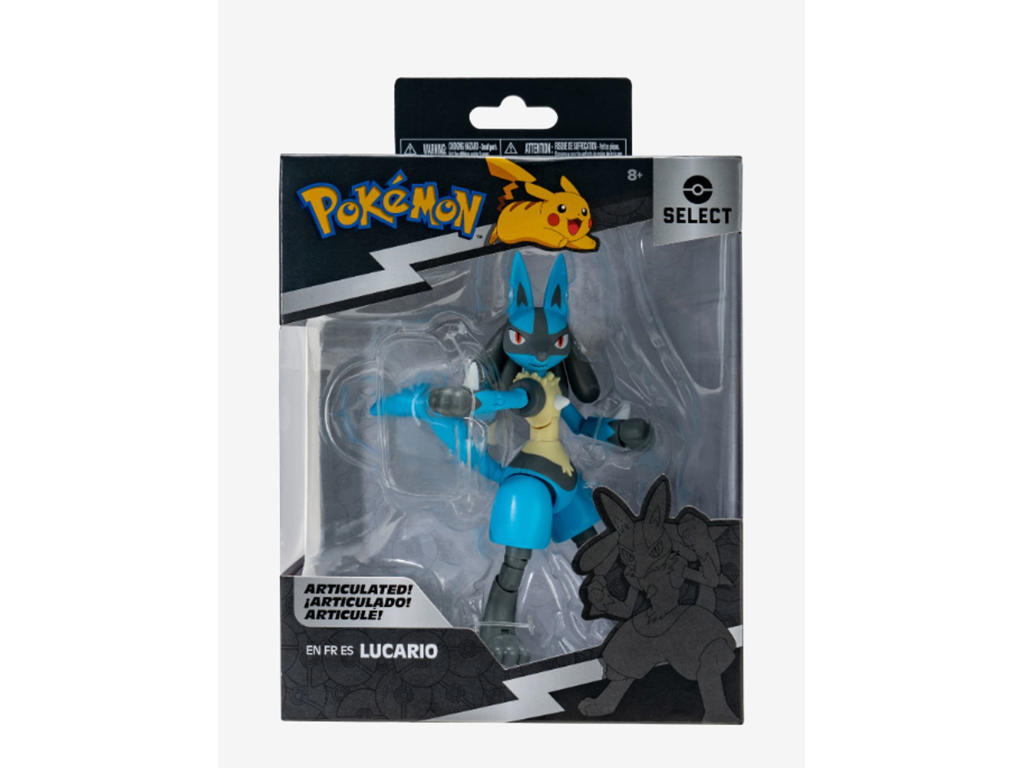 Pokémon Select - Lucario figur med bevægelige led