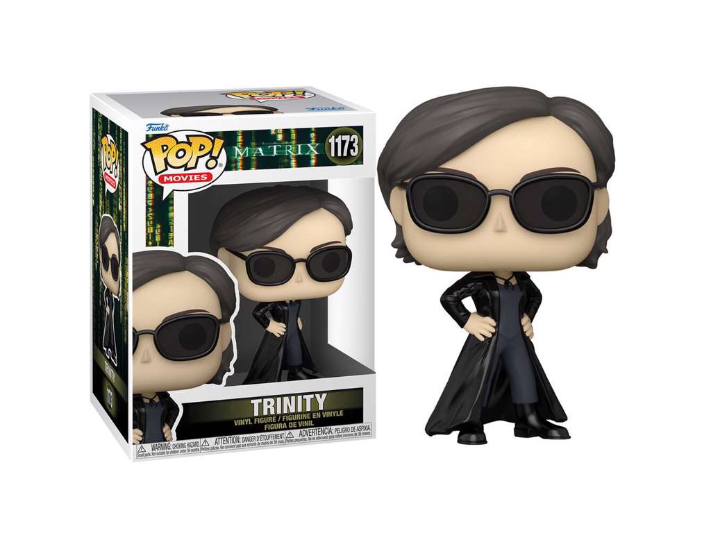The Matrix 4 POP! Movies Vinylfigur Trinity 9 cm