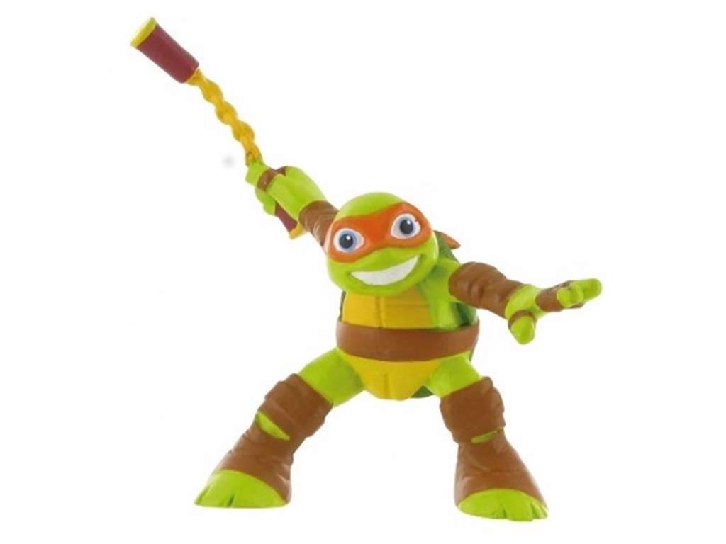 Michelangelo minifigur fra Teenage Mutant Ninja Turtles på 9 cm