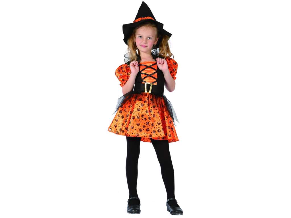 Græskarheks kostume str 140