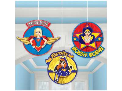 DC Super Hero Girls runde loftdekorationer