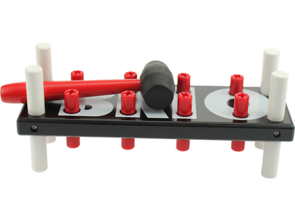 Hammerbræt i sort fra Brio