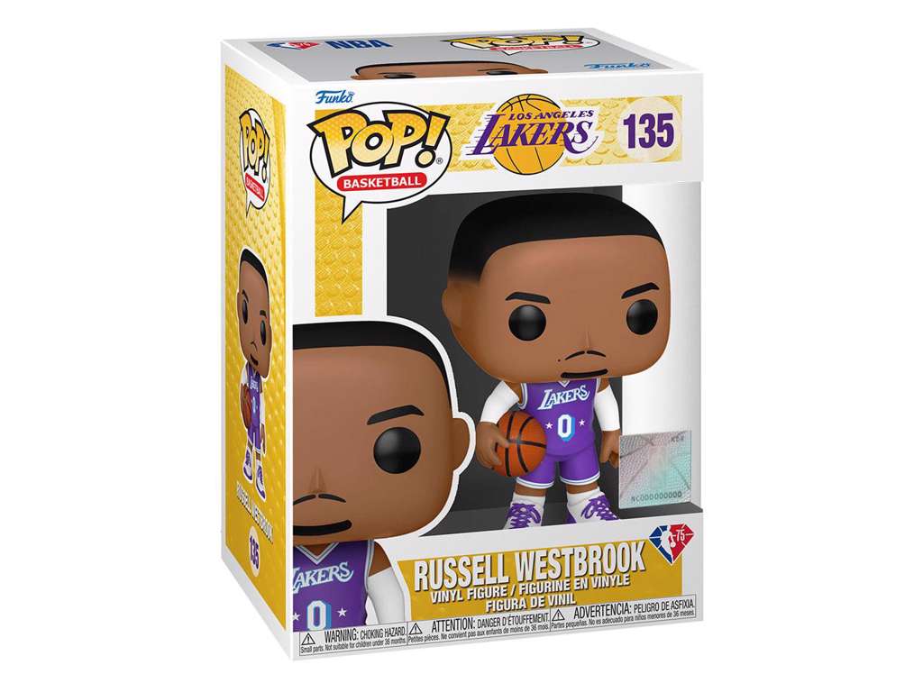 NBA Washington Wizards POP! Basketball Vinyl Figure Russell Westbrook (City Edition 2021) 9 cm