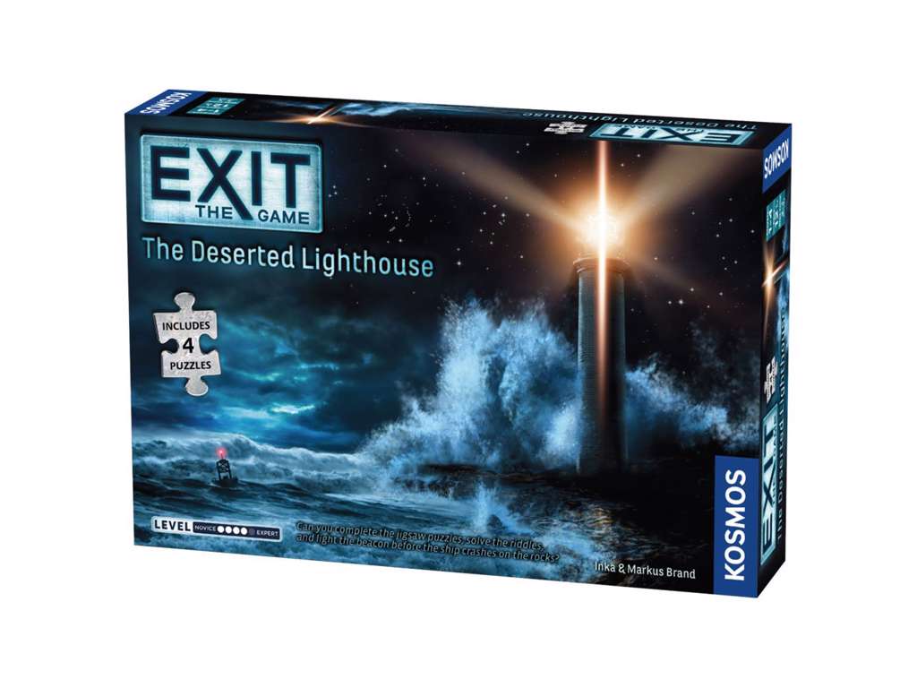 Exit: The Game - The Deserted Lighthouse - brætspil - engelsk