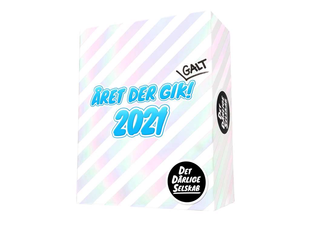 Det Dårlige Selskab - Året der gik galt 2021 - brætspil