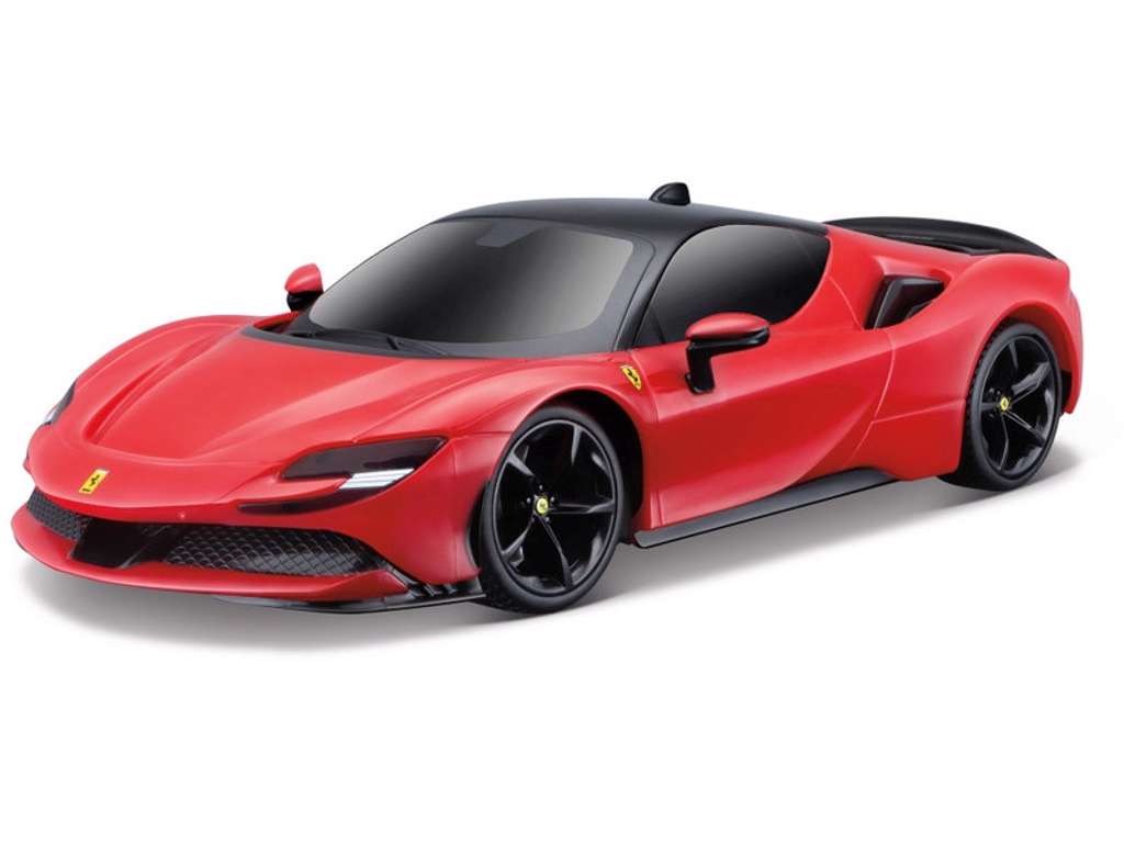 SF90 Stradale 1:24 - legetøjsbil med lyd - rød